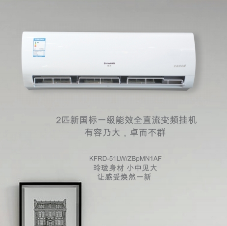 2匹新国标一级能效全直流变频挂机